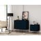 Manhattan Comfort Rockefeller Dresser and Nightstand Set, Tatiana Midnight Blue 104GMC4 - alternate 5